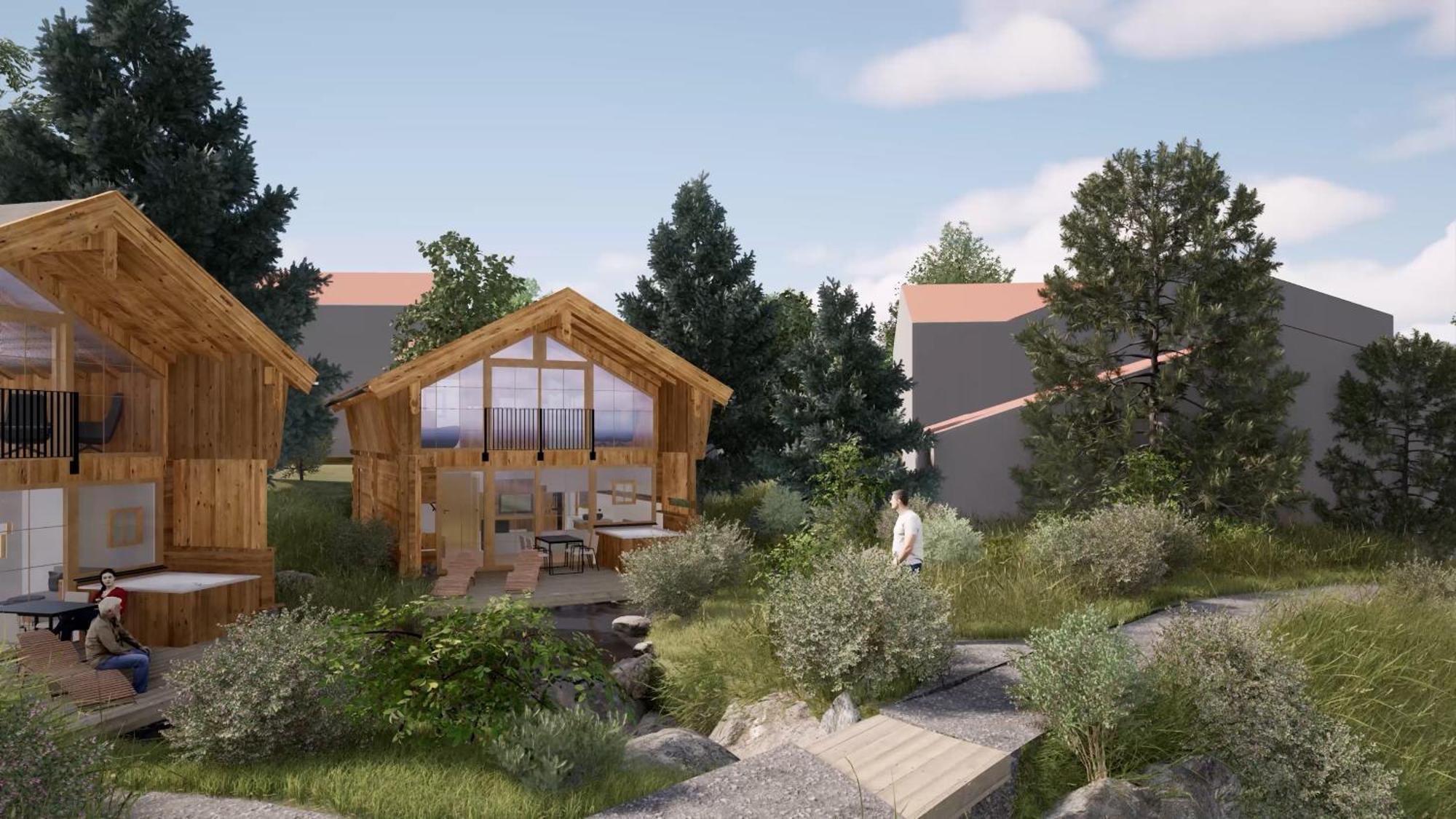 Alpzitt-Chalets Burgberg  Exterior photo